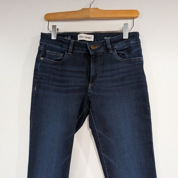 DL1961 Emma Power Legging Stretch Skinny Jeans Blue Size 26 - Picture 2 of 7